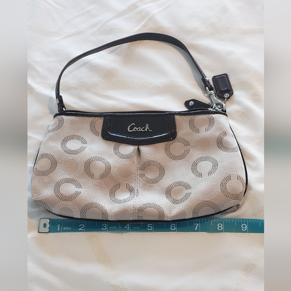 Coach Dotted C Logo Wristlet - Picture 4 of 7